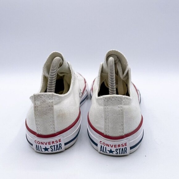 Converse All Star Chuck Taylor Youth Size 3 White Casual Comfort Walking Shoes - Picture 3 of 10